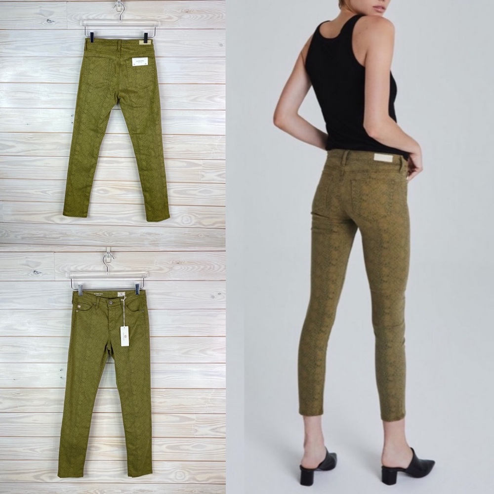AG Adriano Goldschmied Jeans Prima Silk python 26
